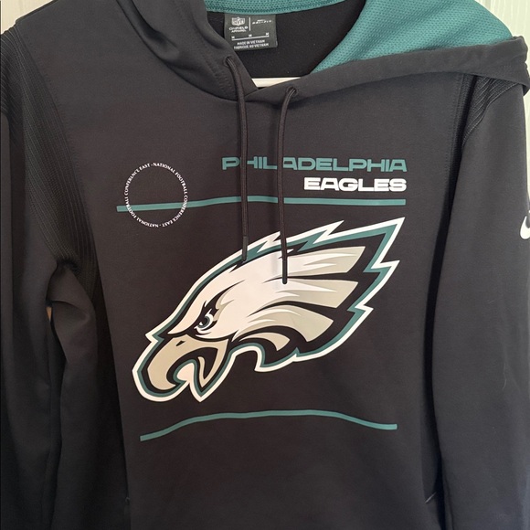 Nike Black and Green Philadelphia Eagles Hoodie - Picture 3 of 6